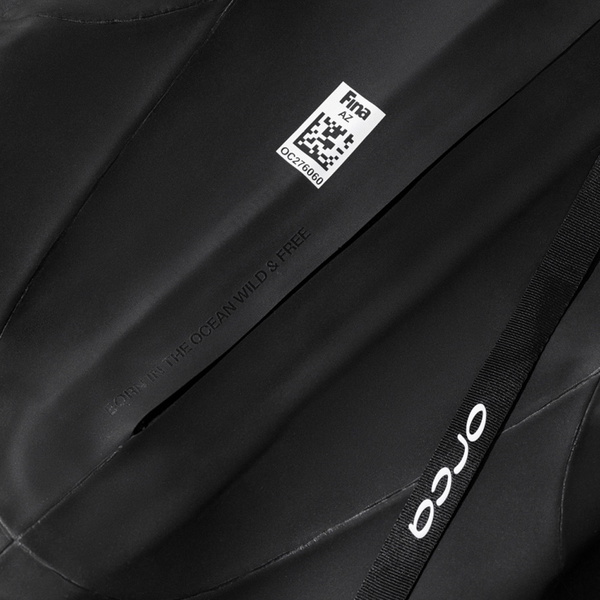 2026 Orca Womens Zeal Perform Back Zip Open Water Swim Wetsuit NN6F4601 - Black